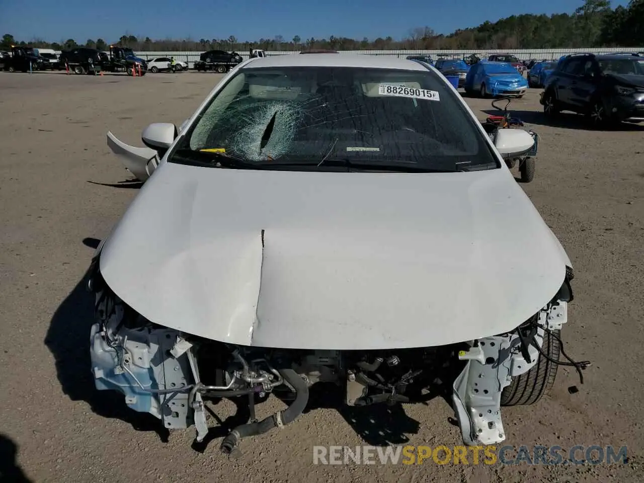 5 fotografías del automóvil dañado 5YFB4MDE5PP059345 TOYOTA COROLLA 2023