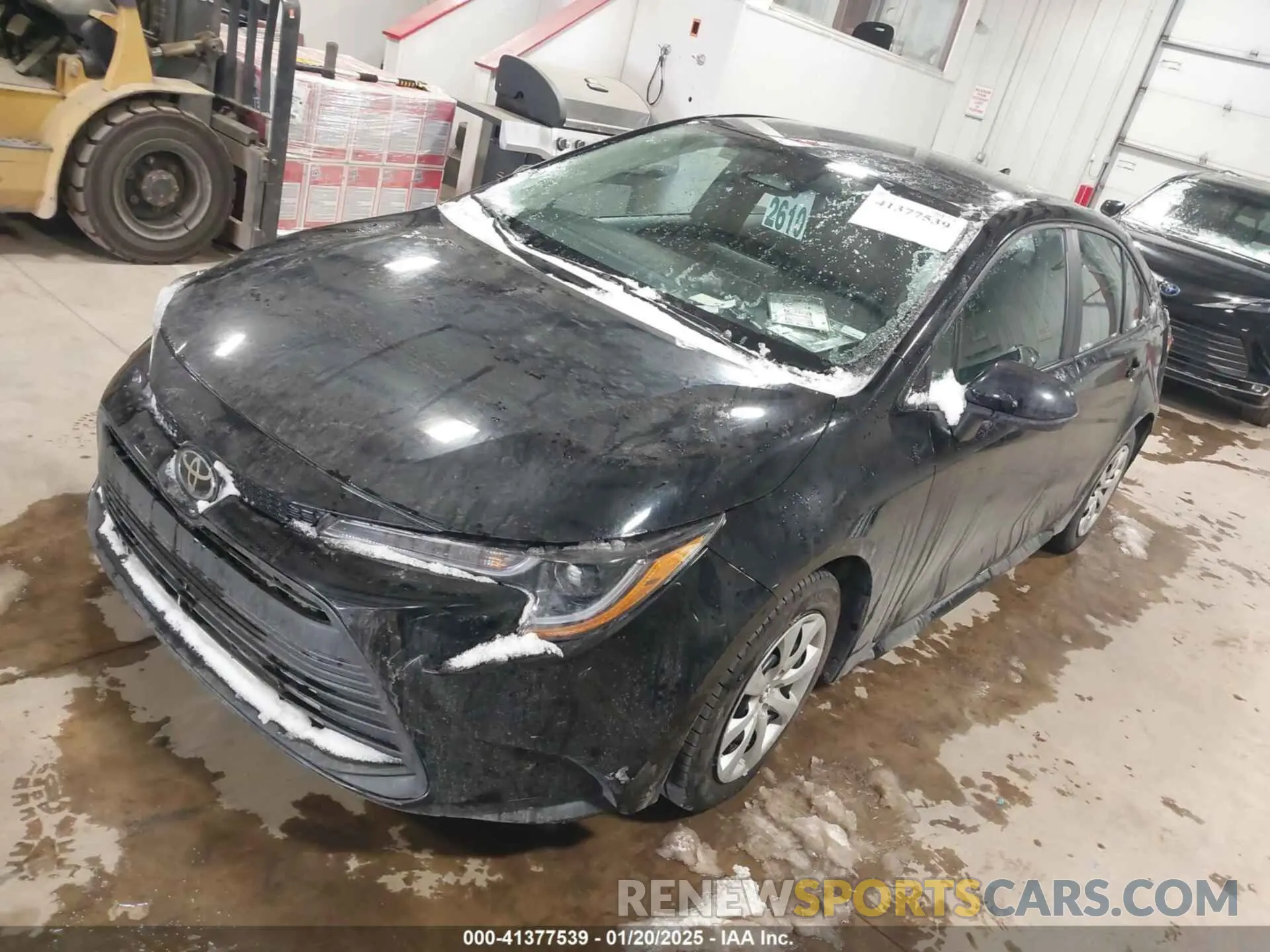 2 fotografías del automóvil dañado 5YFB4MDE5PP066358 TOYOTA COROLLA 2023