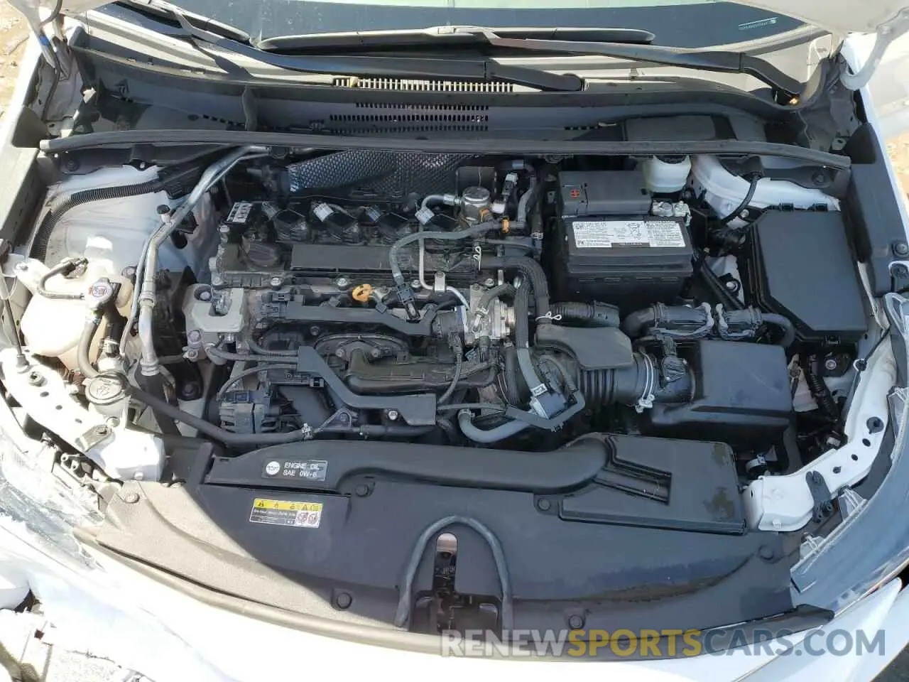 11 fotografías del automóvil dañado 5YFB4MDE5PP068370 TOYOTA COROLLA 2023
