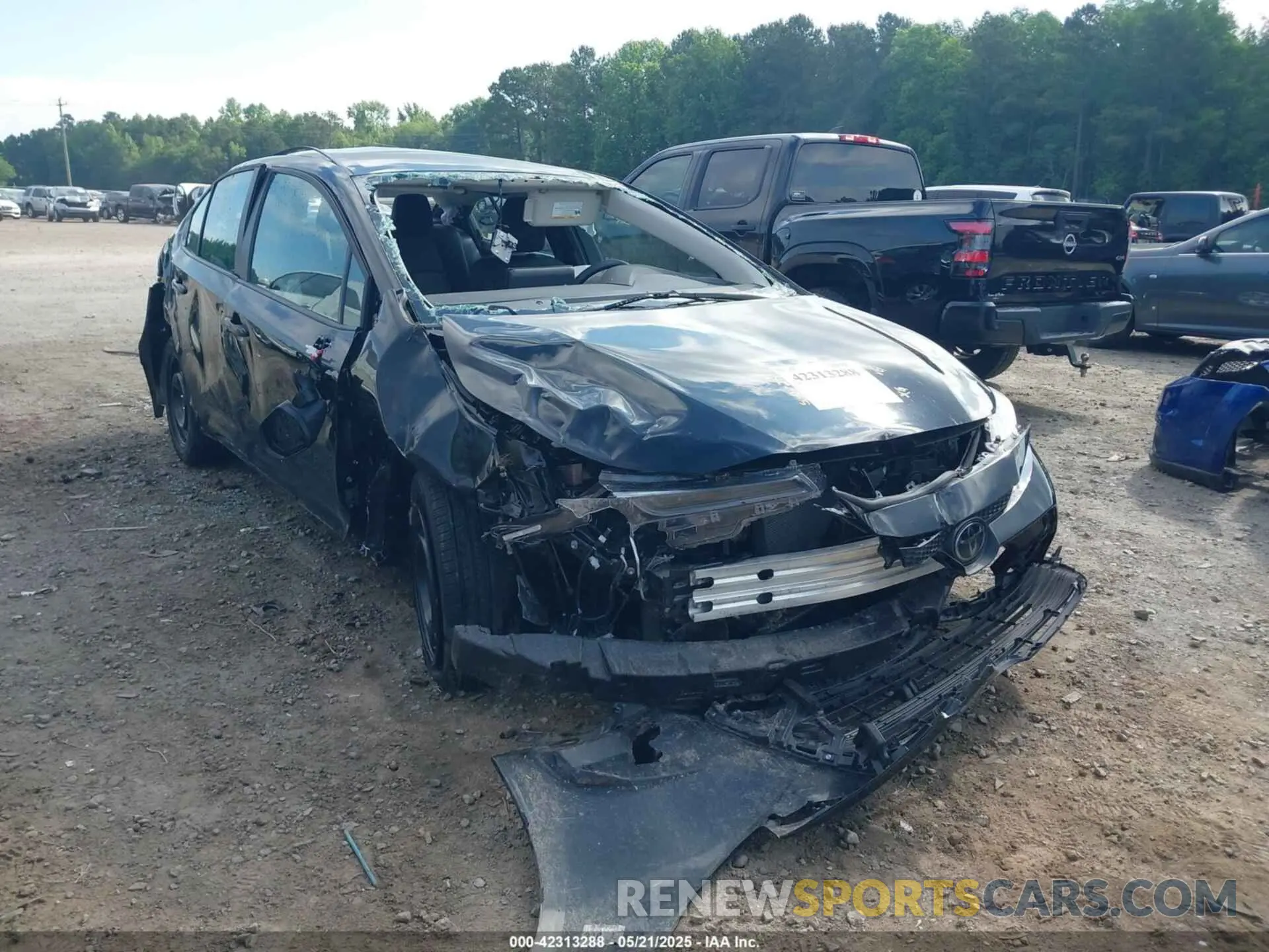 1 fotografías del automóvil dañado 5YFB4MDE5PP077926 TOYOTA COROLLA 2023
