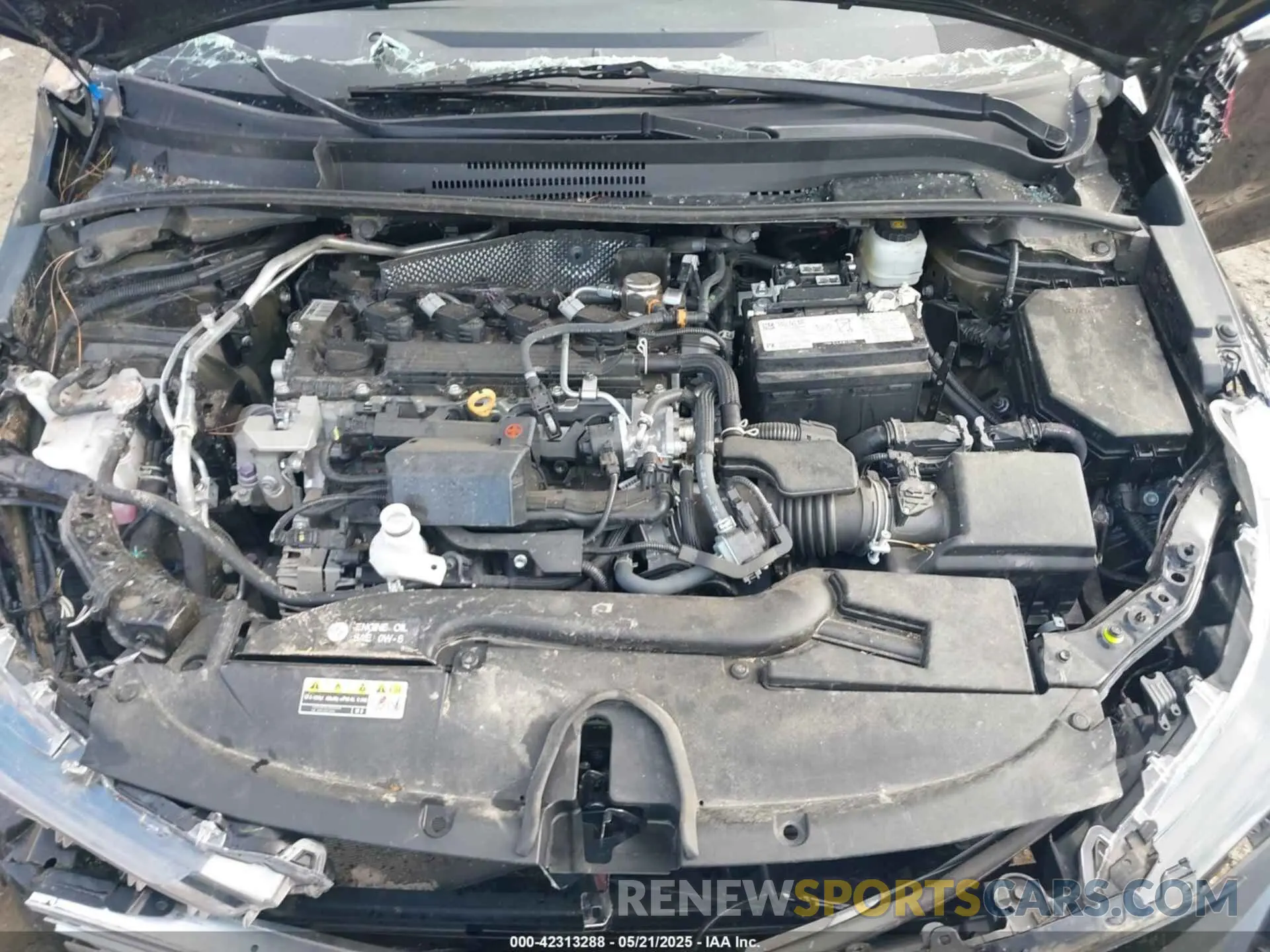 10 fotografías del automóvil dañado 5YFB4MDE5PP077926 TOYOTA COROLLA 2023