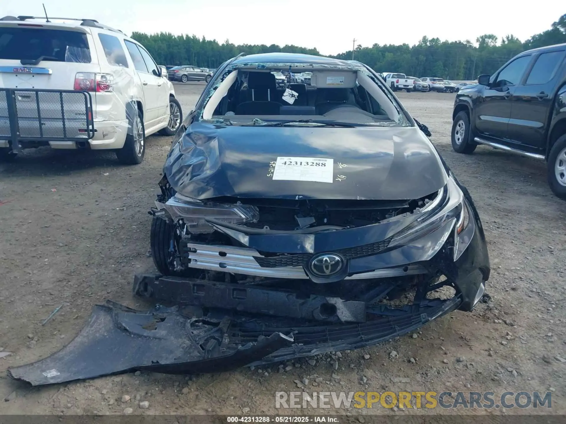 6 fotografías del automóvil dañado 5YFB4MDE5PP077926 TOYOTA COROLLA 2023