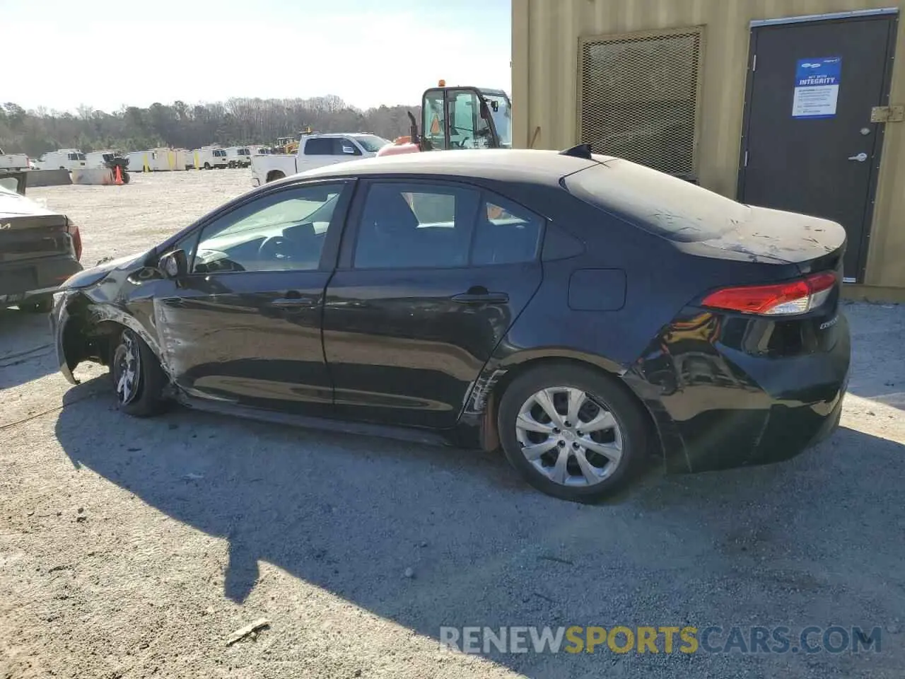 2 fotografías del automóvil dañado 5YFB4MDE6PP001762 TOYOTA COROLLA 2023