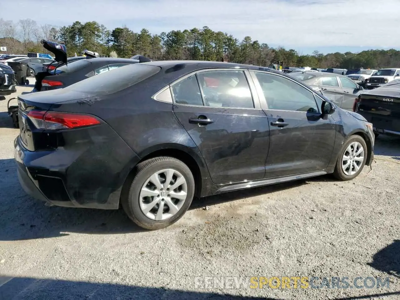 3 fotografías del automóvil dañado 5YFB4MDE6PP001762 TOYOTA COROLLA 2023