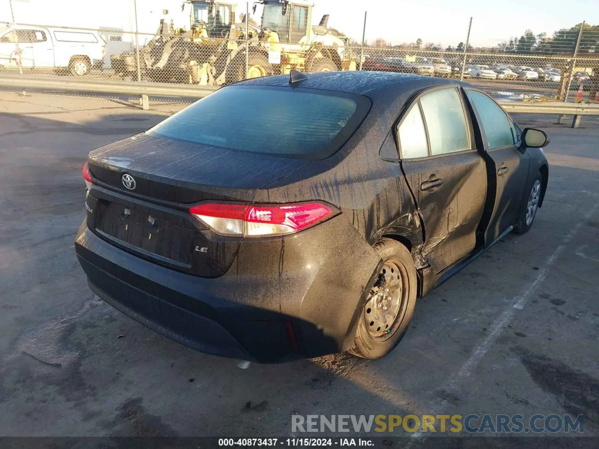 4 fotografías del automóvil dañado 5YFB4MDE6PP012504 TOYOTA COROLLA 2023