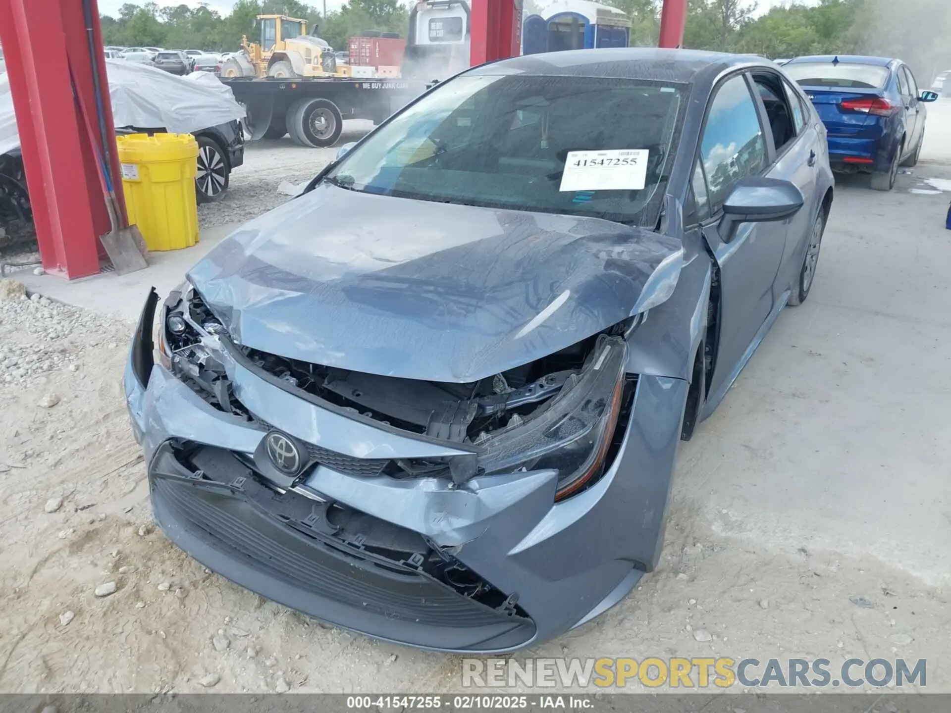 2 fotografías del automóvil dañado 5YFB4MDE6PP015032 TOYOTA COROLLA 2023