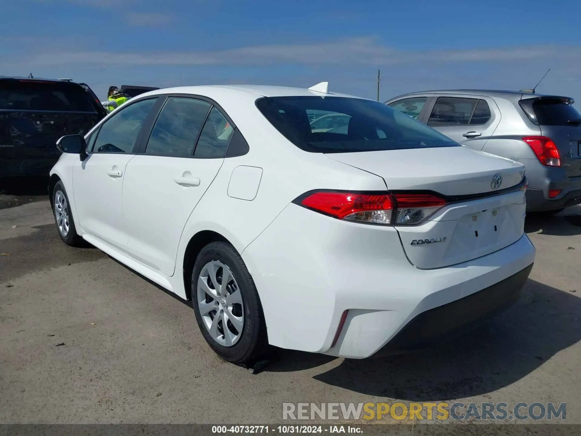 3 fotografías del automóvil dañado 5YFB4MDE6PP018402 TOYOTA COROLLA 2023