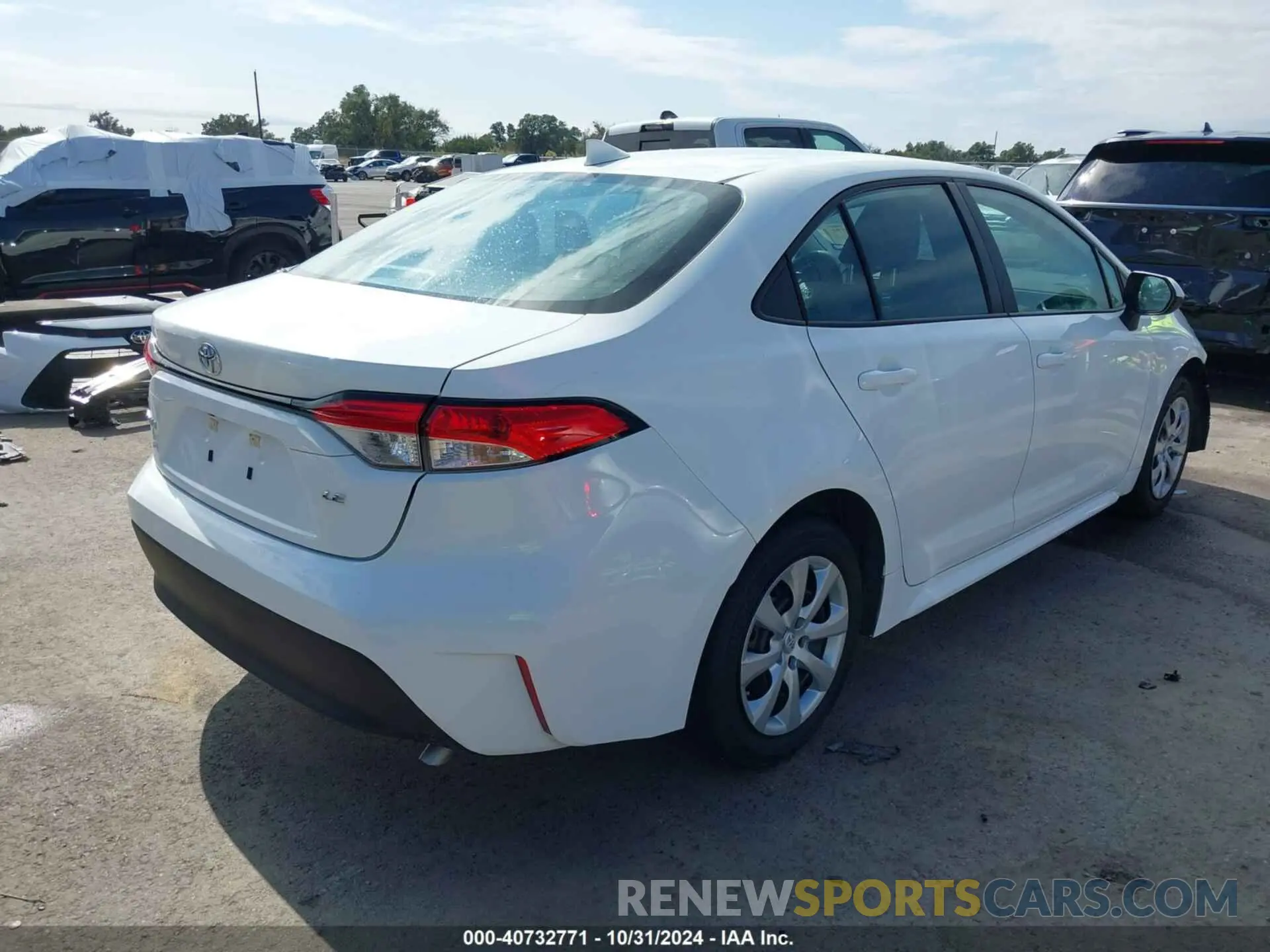 4 fotografías del automóvil dañado 5YFB4MDE6PP018402 TOYOTA COROLLA 2023