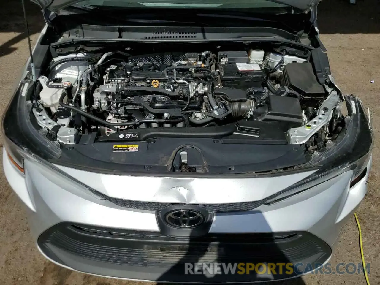 11 fotografías del automóvil dañado 5YFB4MDE6PP034017 TOYOTA COROLLA 2023