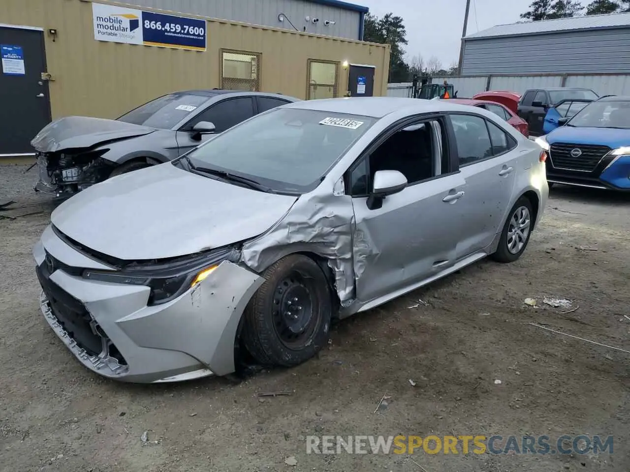 1 fotografías del automóvil dañado 5YFB4MDE6PP035622 TOYOTA COROLLA 2023