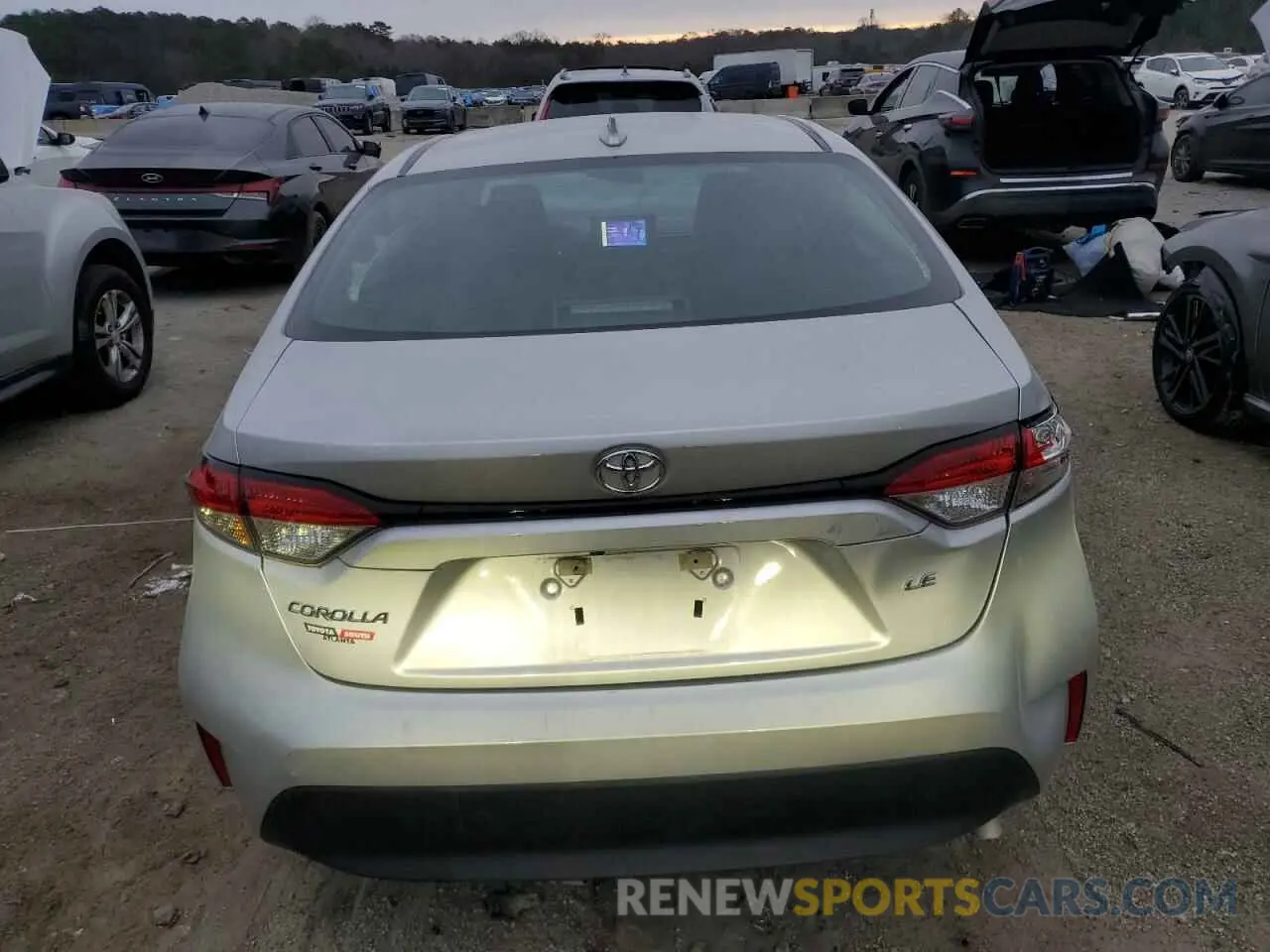 6 fotografías del automóvil dañado 5YFB4MDE6PP035622 TOYOTA COROLLA 2023