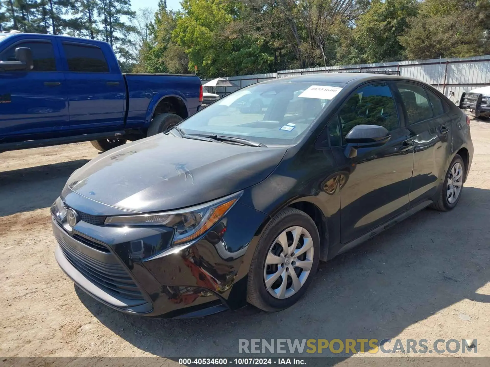 2 fotografías del automóvil dañado 5YFB4MDE6PP048385 TOYOTA COROLLA 2023