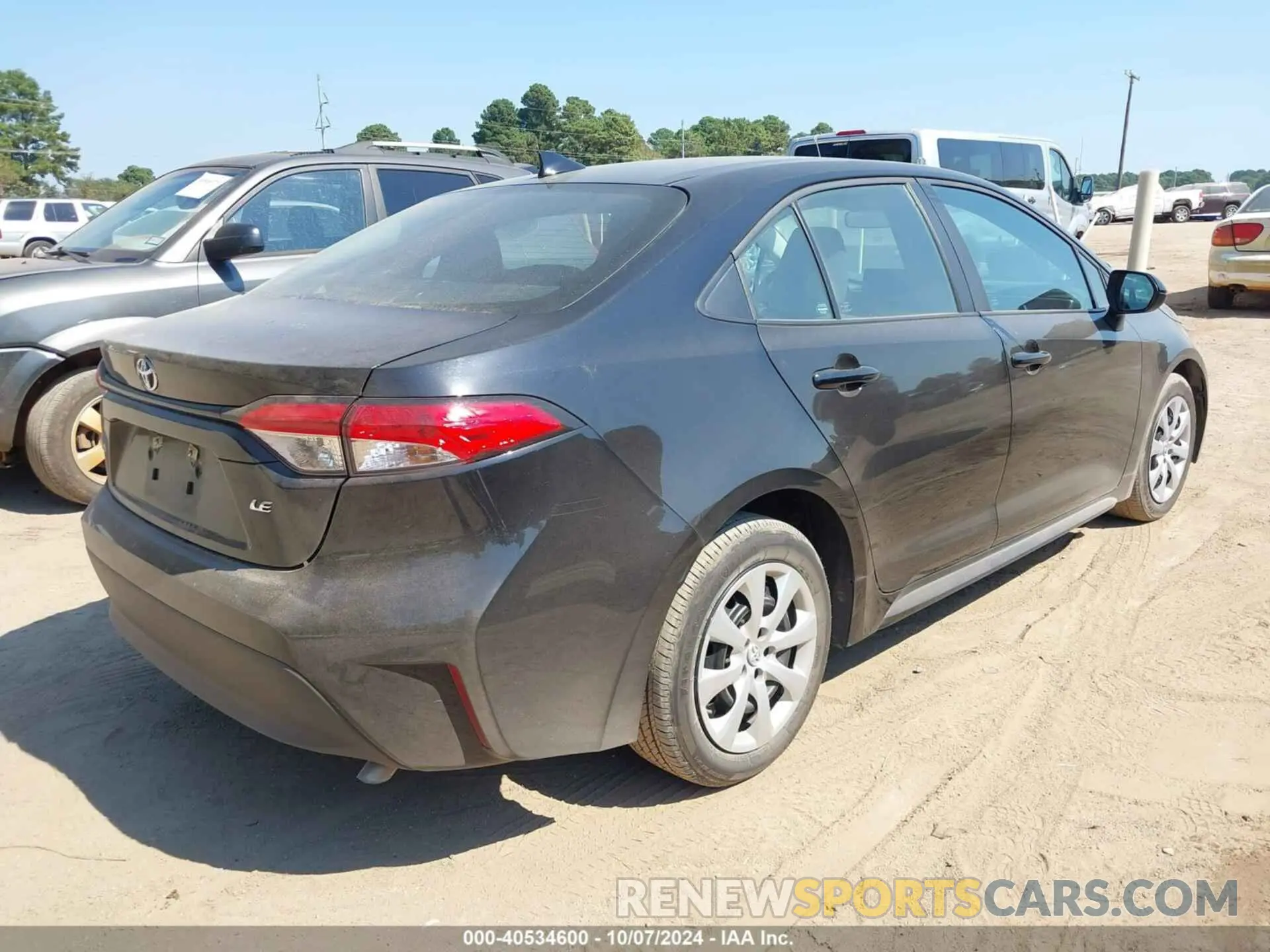 4 fotografías del automóvil dañado 5YFB4MDE6PP048385 TOYOTA COROLLA 2023