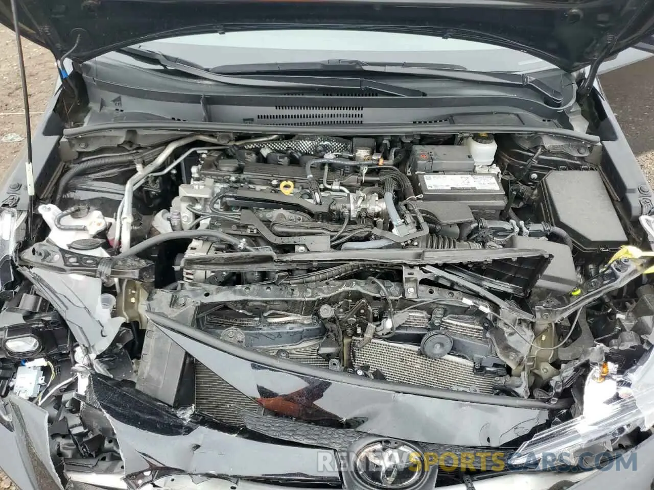 12 fotografías del automóvil dañado 5YFB4MDE6PP052176 TOYOTA COROLLA 2023