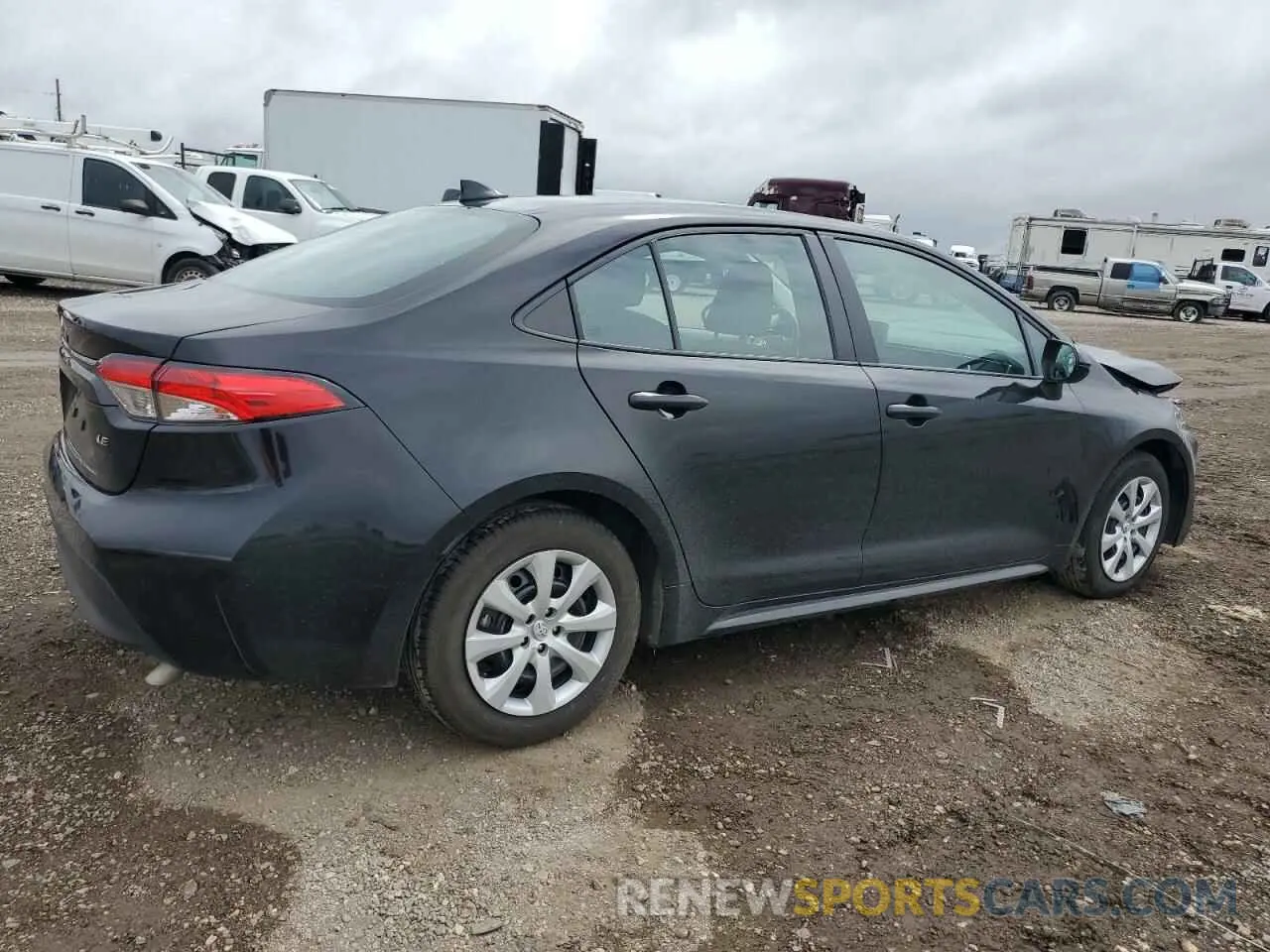 3 fotografías del automóvil dañado 5YFB4MDE6PP052176 TOYOTA COROLLA 2023