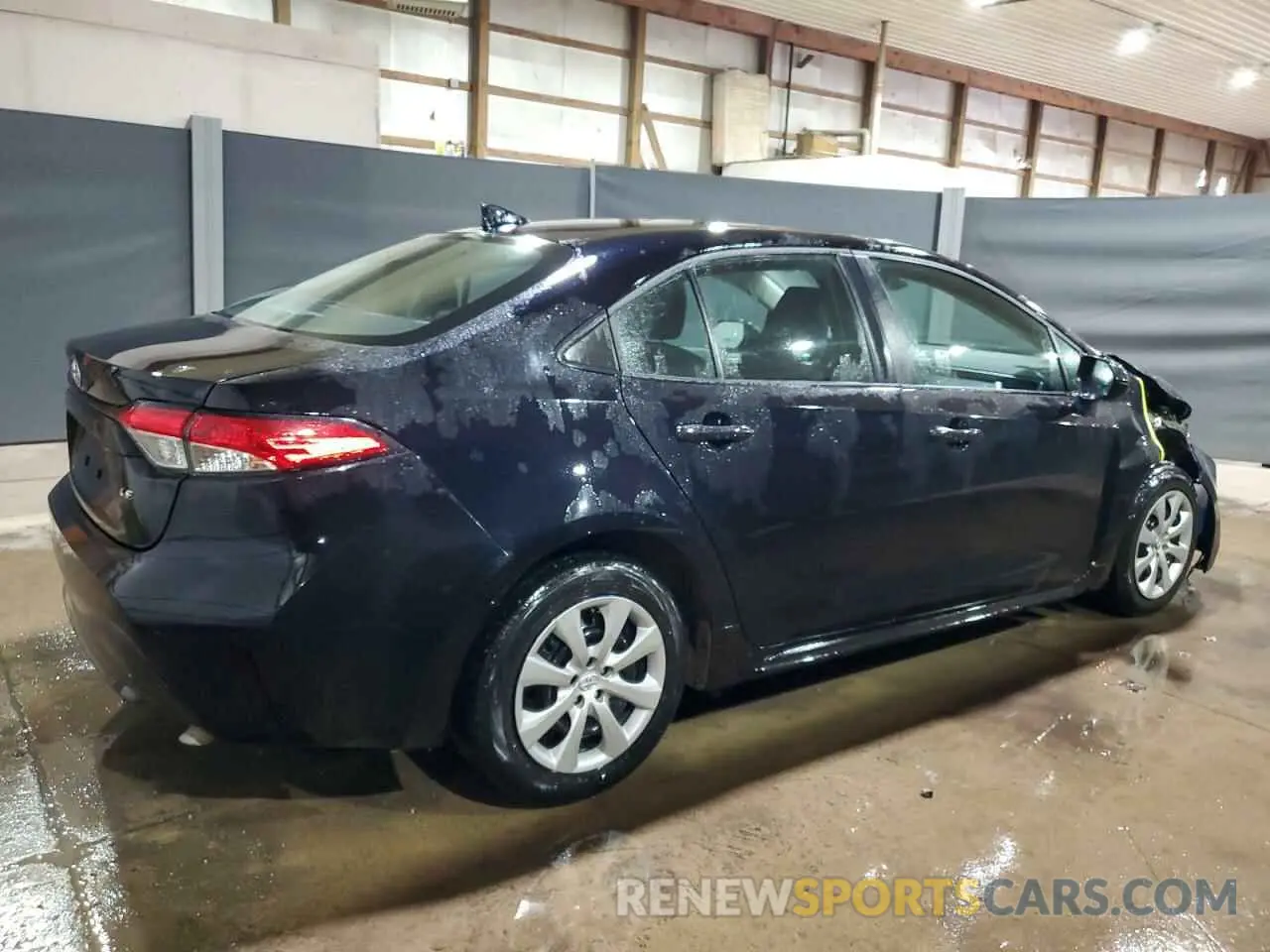 3 fotografías del automóvil dañado 5YFB4MDE6PP056048 TOYOTA COROLLA 2023