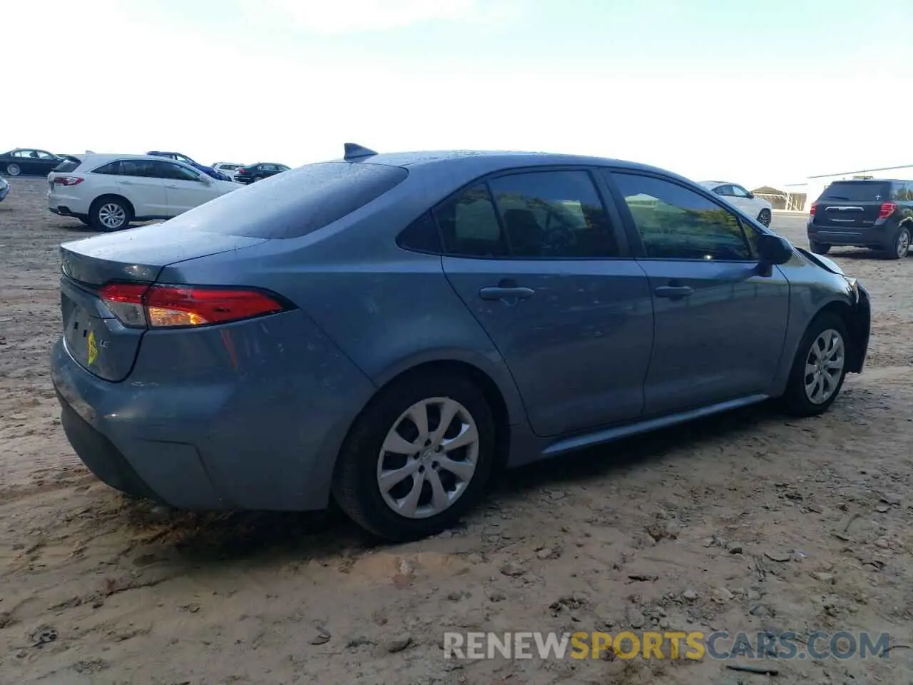 3 fotografías del automóvil dañado 5YFB4MDE6PP056213 TOYOTA COROLLA 2023