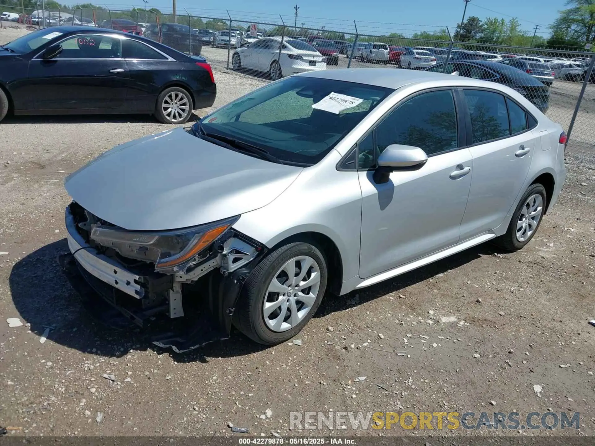 2 fotografías del automóvil dañado 5YFB4MDE6PP064750 TOYOTA COROLLA 2023