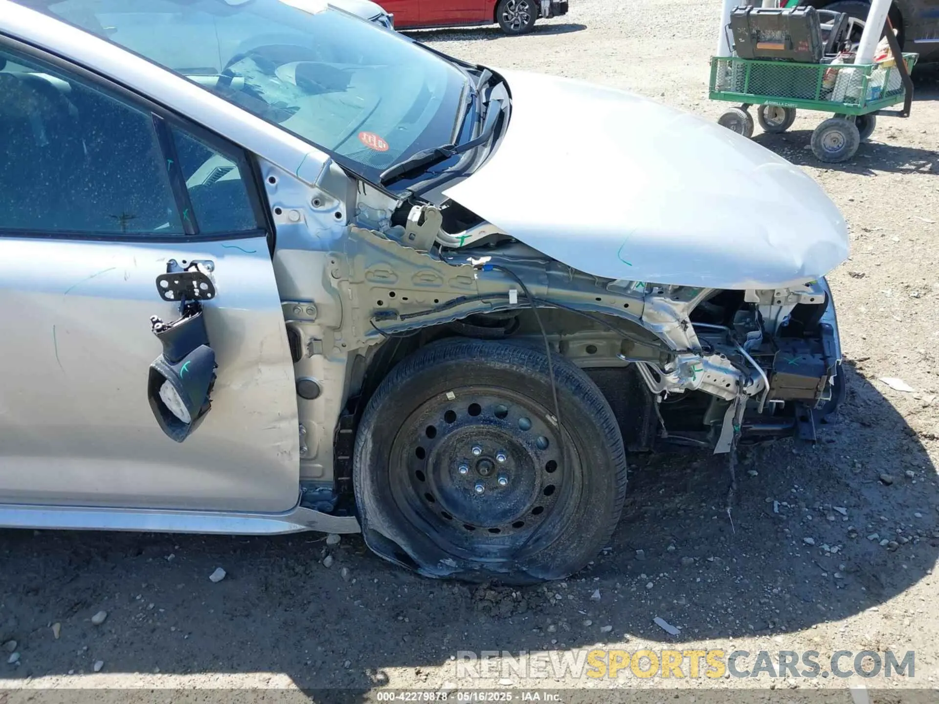 6 fotografías del automóvil dañado 5YFB4MDE6PP064750 TOYOTA COROLLA 2023