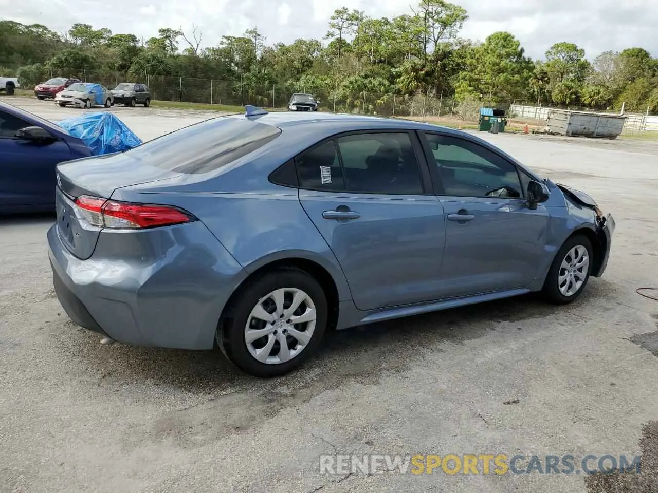 3 fotografías del automóvil dañado 5YFB4MDE6PP068653 TOYOTA COROLLA 2023