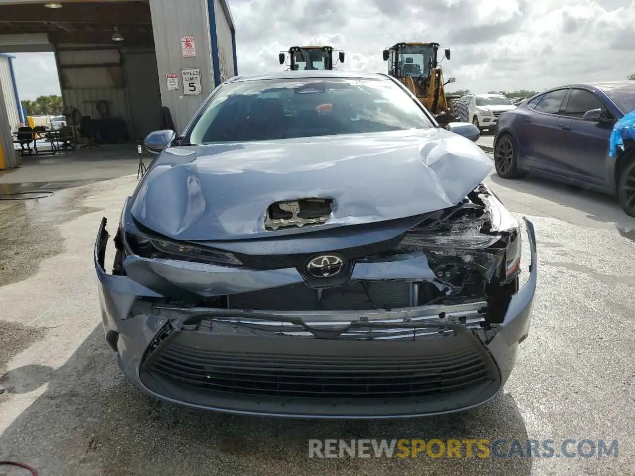5 fotografías del automóvil dañado 5YFB4MDE6PP068653 TOYOTA COROLLA 2023