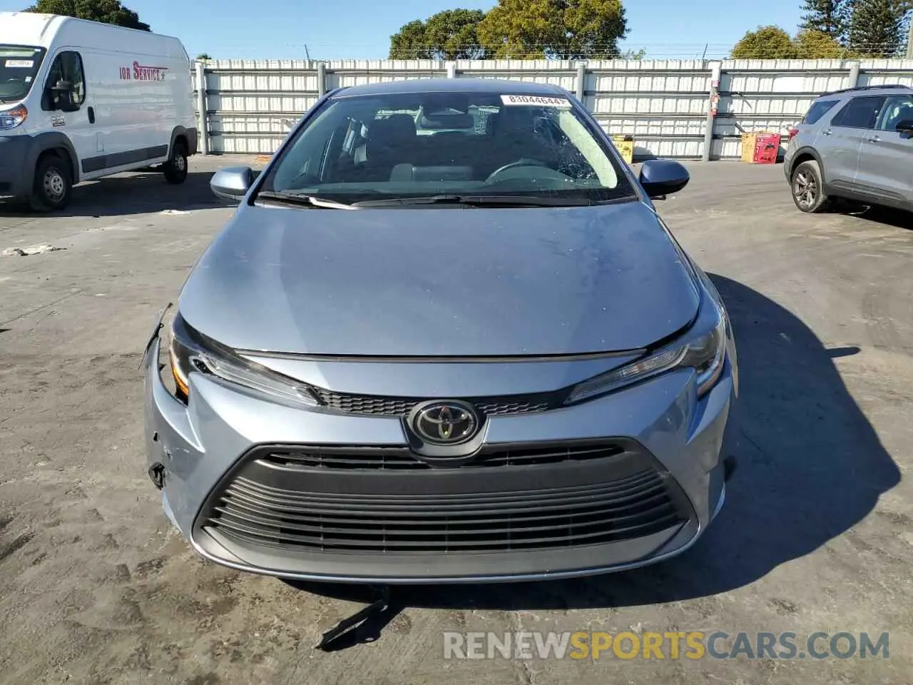 5 fotografías del automóvil dañado 5YFB4MDE6PP070211 TOYOTA COROLLA 2023