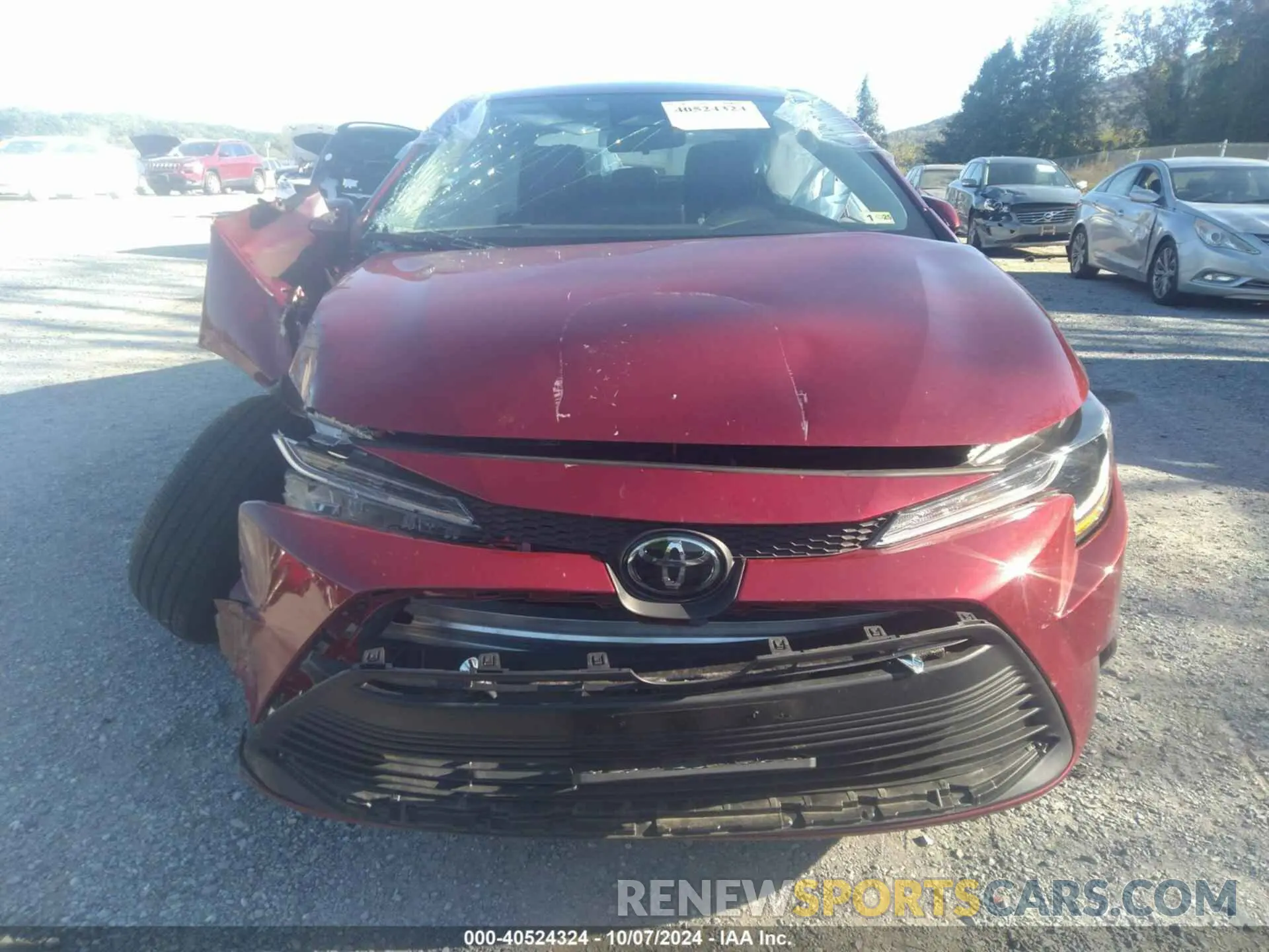 13 fotografías del automóvil dañado 5YFB4MDE6PP071908 TOYOTA COROLLA 2023
