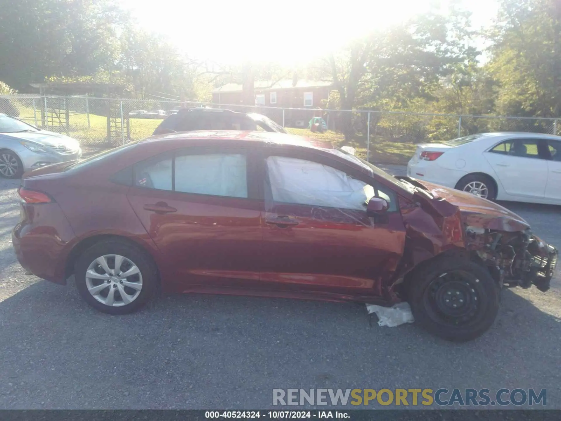 14 fotografías del automóvil dañado 5YFB4MDE6PP071908 TOYOTA COROLLA 2023