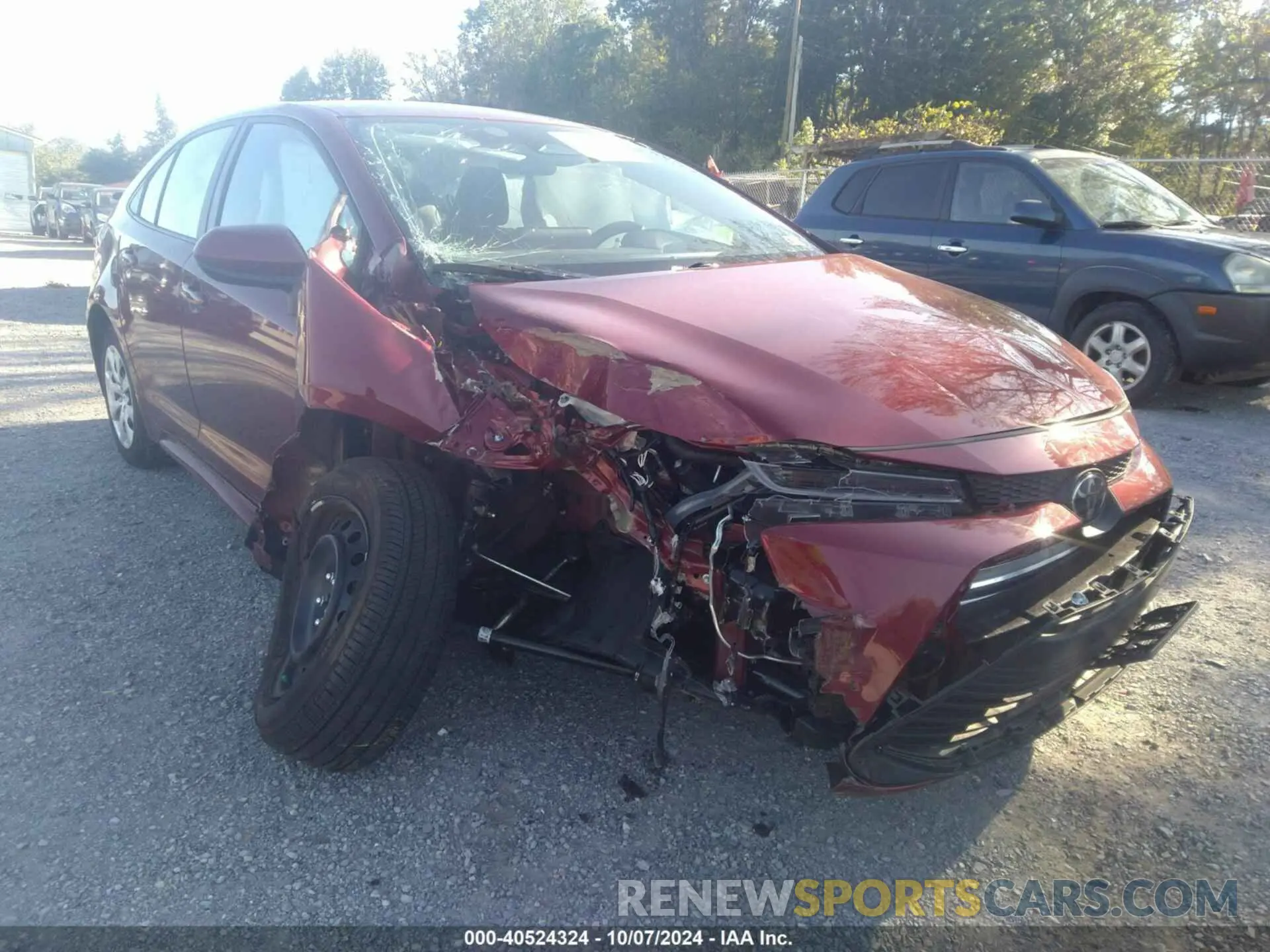 6 fotografías del automóvil dañado 5YFB4MDE6PP071908 TOYOTA COROLLA 2023