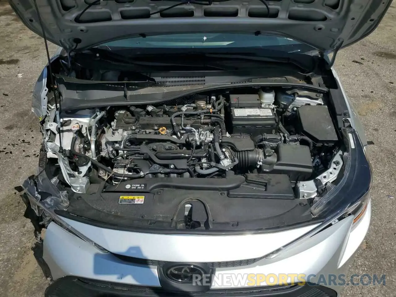 11 fotografías del automóvil dañado 5YFB4MDE6PP072556 TOYOTA COROLLA 2023