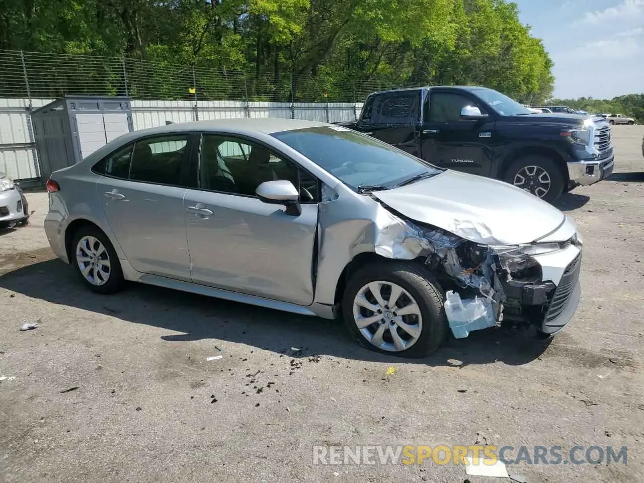 4 fotografías del automóvil dañado 5YFB4MDE6PP072556 TOYOTA COROLLA 2023
