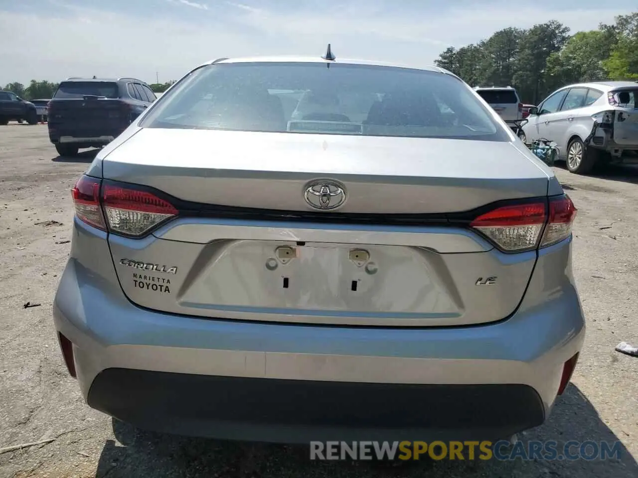 6 fotografías del automóvil dañado 5YFB4MDE6PP072556 TOYOTA COROLLA 2023