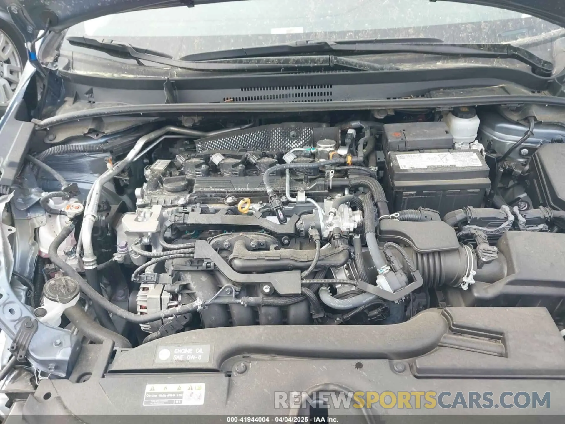 10 fotografías del automóvil dañado 5YFB4MDE6PP076879 TOYOTA COROLLA 2023