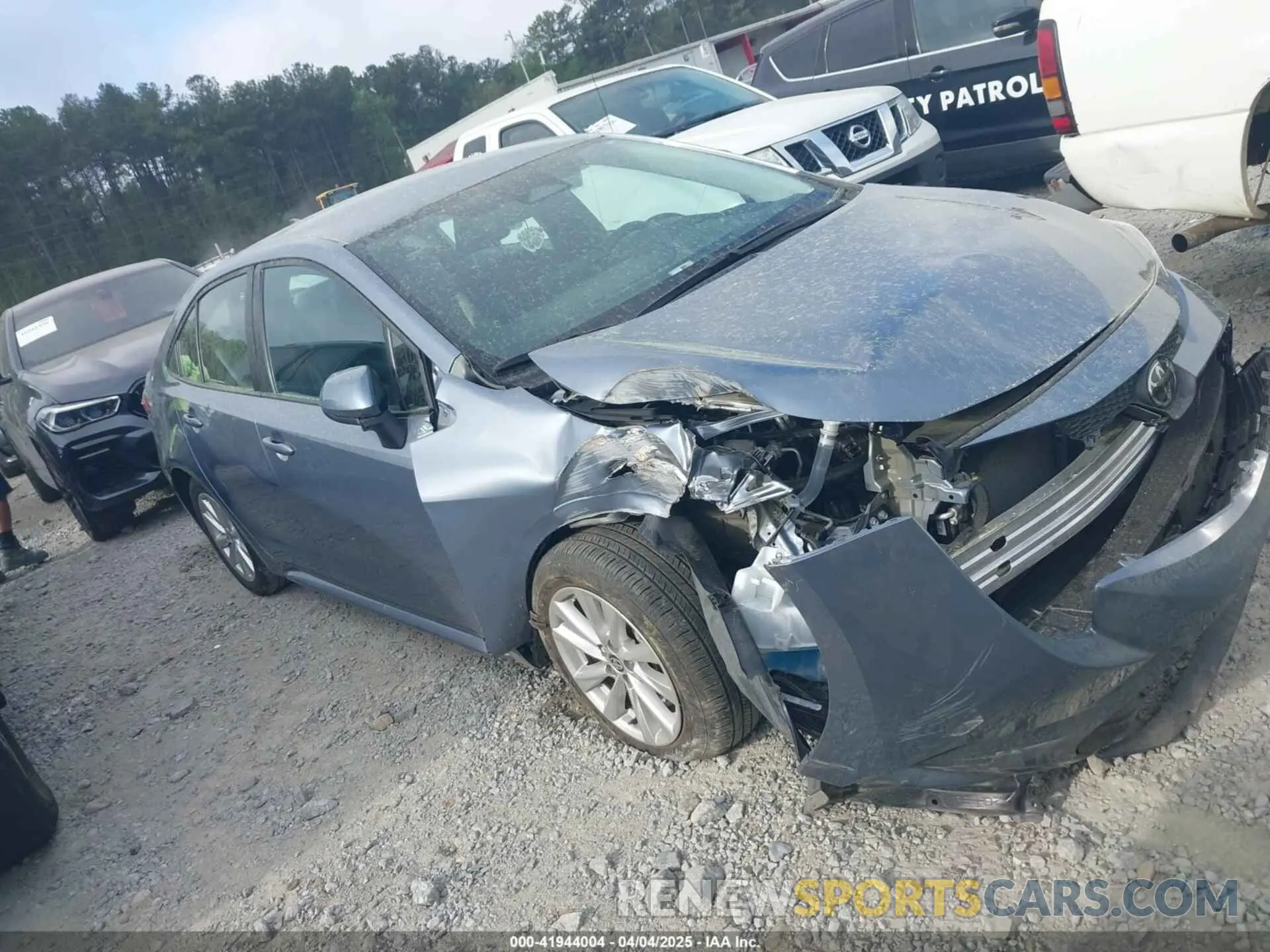 13 fotografías del automóvil dañado 5YFB4MDE6PP076879 TOYOTA COROLLA 2023