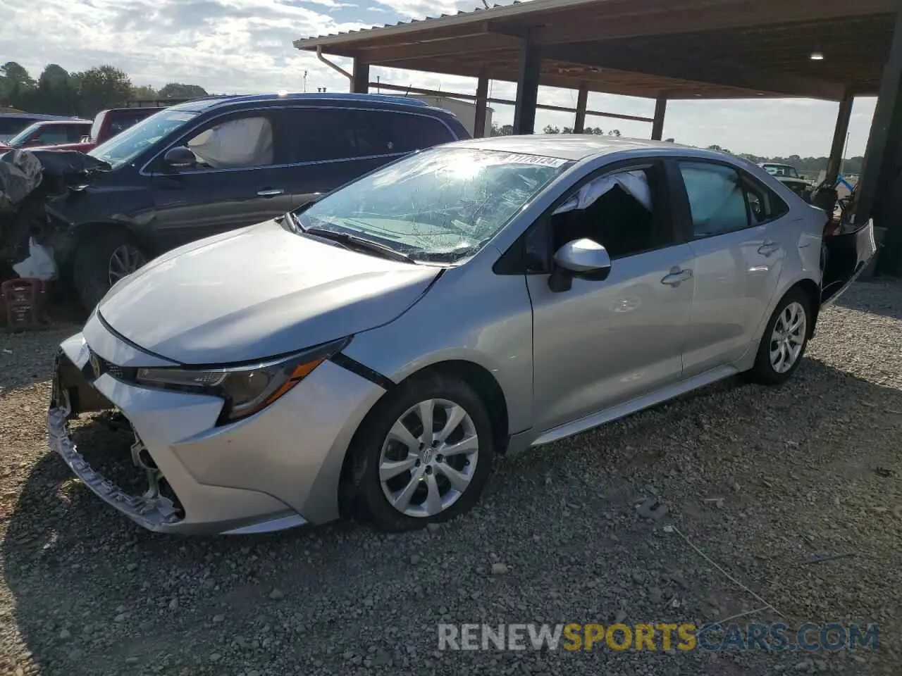 1 fotografías del automóvil dañado 5YFB4MDE6PP079670 TOYOTA COROLLA 2023