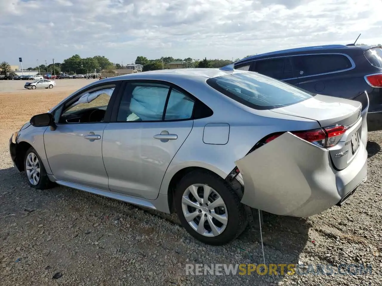 2 fotografías del automóvil dañado 5YFB4MDE6PP079670 TOYOTA COROLLA 2023