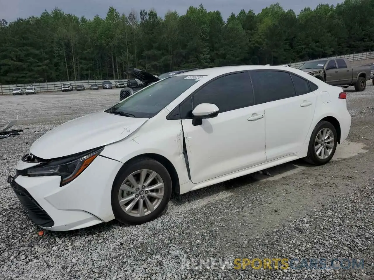 1 fotografías del automóvil dañado 5YFB4MDE7PP009224 TOYOTA COROLLA 2023