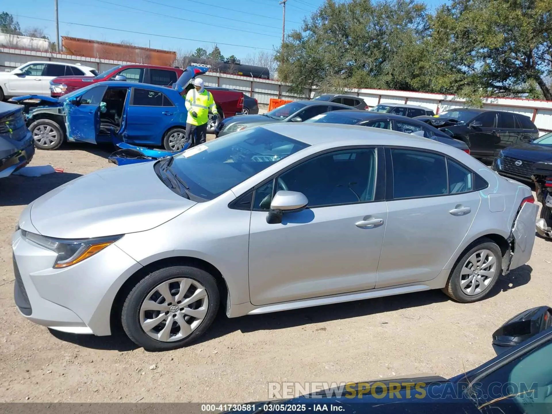 14 fotografías del automóvil dañado 5YFB4MDE7PP013533 TOYOTA COROLLA 2023