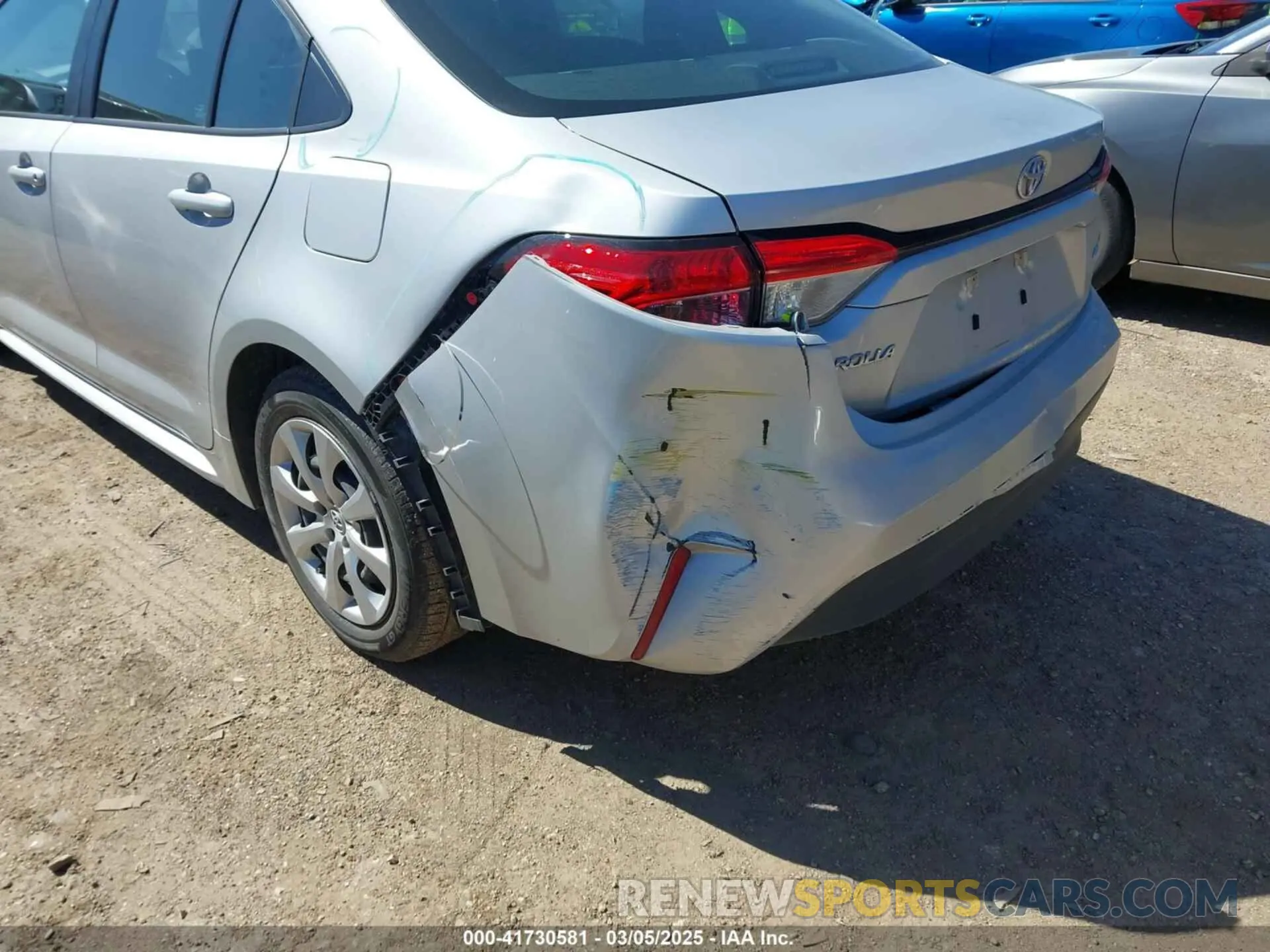 6 fotografías del automóvil dañado 5YFB4MDE7PP013533 TOYOTA COROLLA 2023