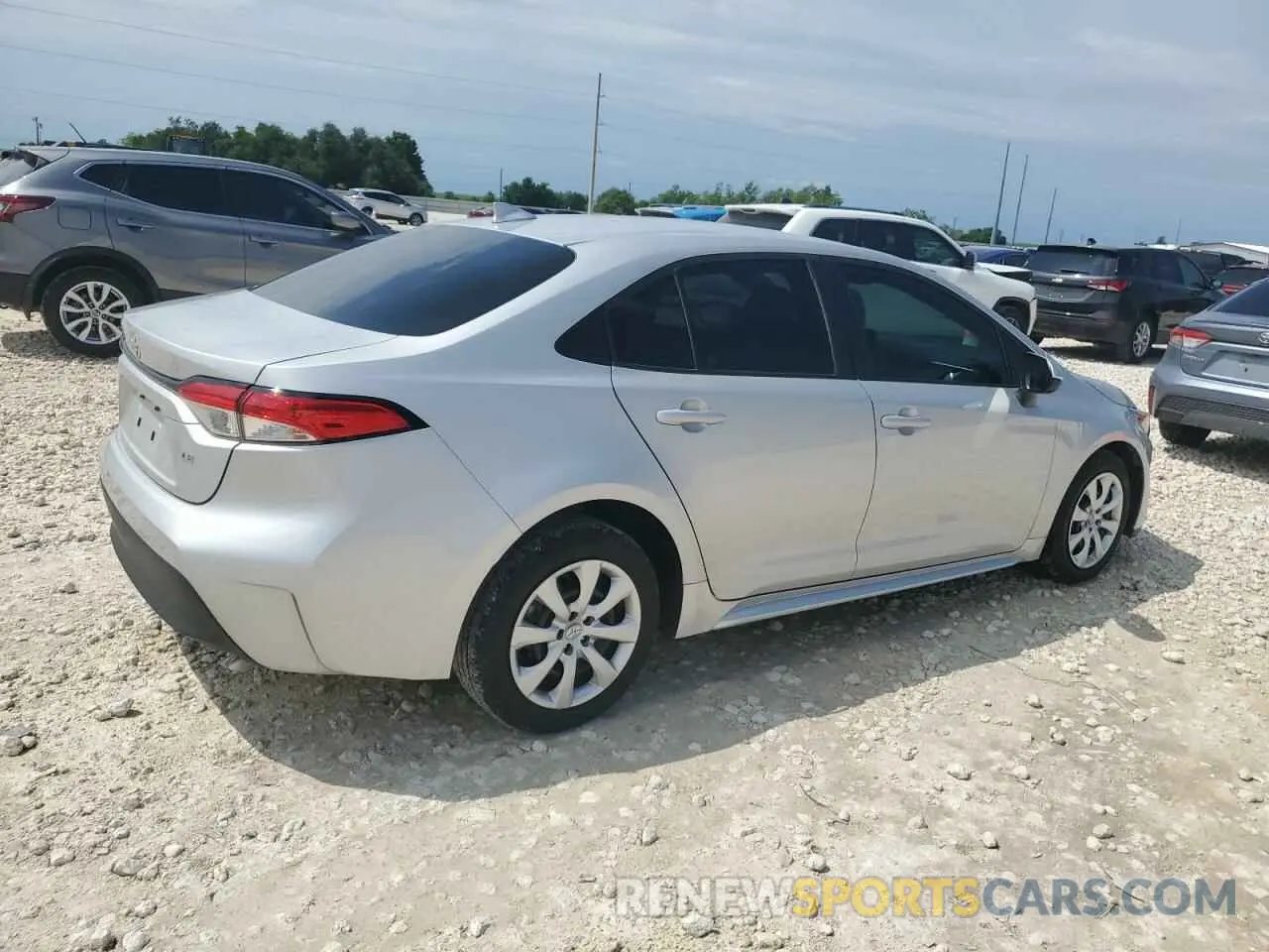 3 fotografías del automóvil dañado 5YFB4MDE7PP013855 TOYOTA COROLLA 2023
