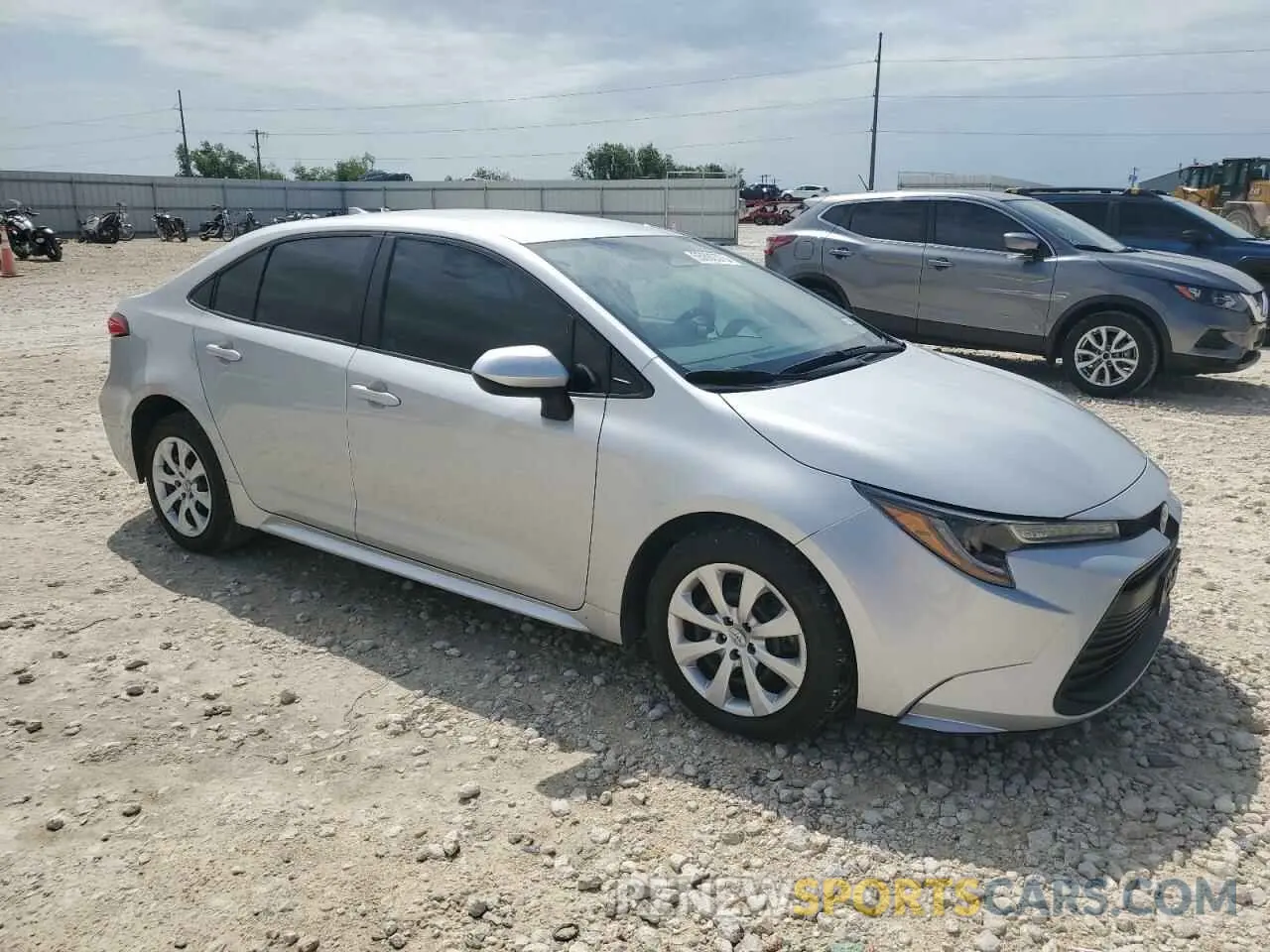 4 fotografías del automóvil dañado 5YFB4MDE7PP013855 TOYOTA COROLLA 2023