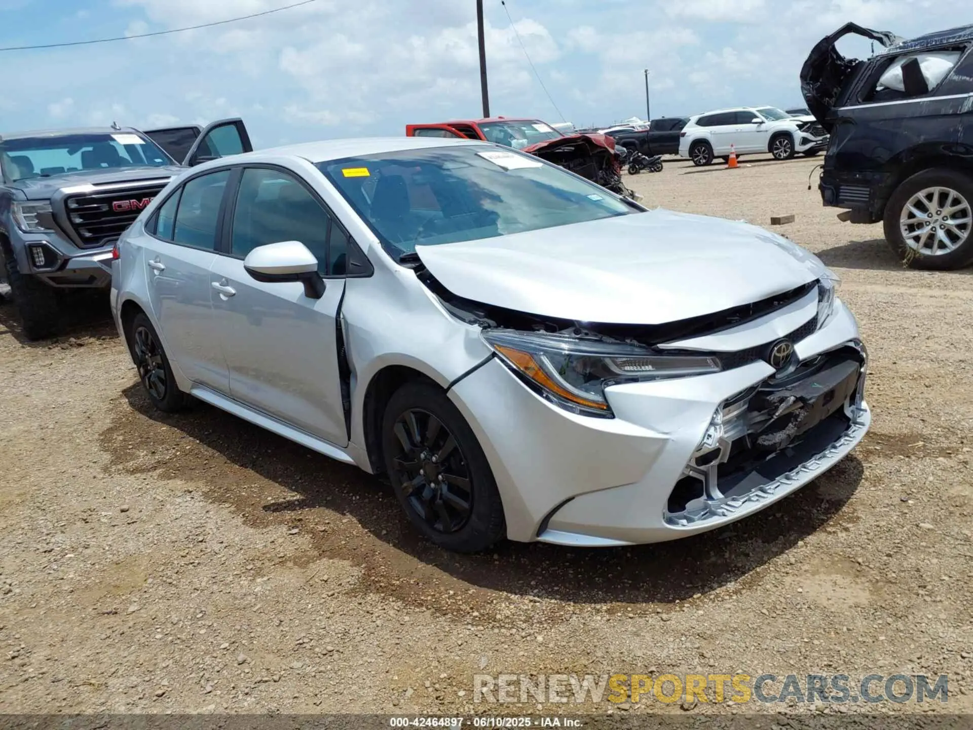 1 fotografías del automóvil dañado 5YFB4MDE7PP013886 TOYOTA COROLLA 2023