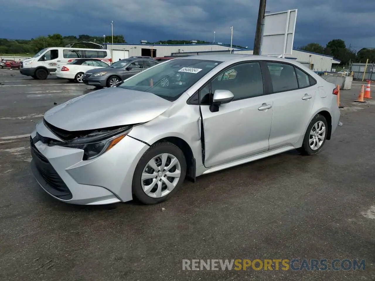 1 fotografías del automóvil dañado 5YFB4MDE7PP016464 TOYOTA COROLLA 2023