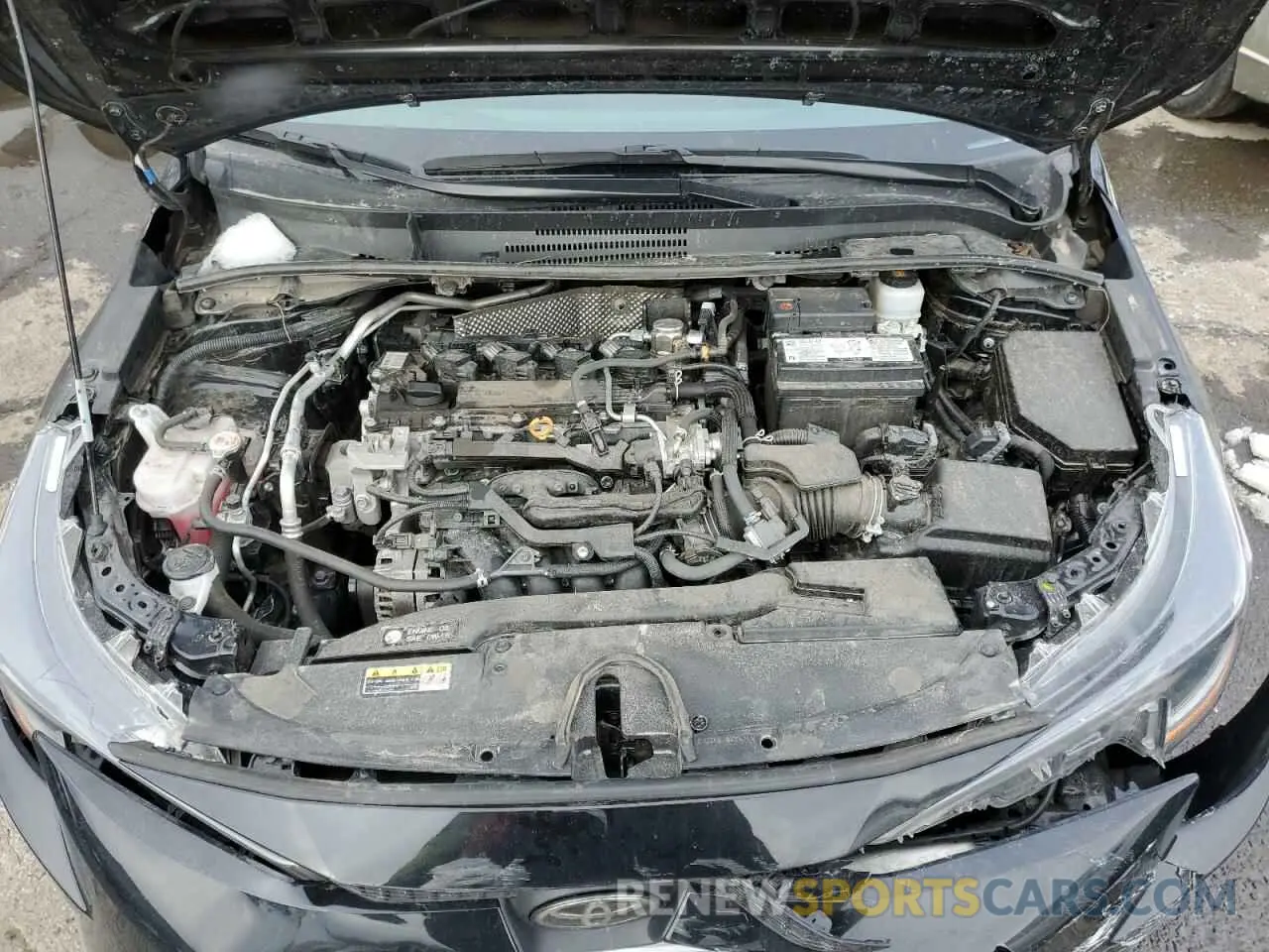11 fotografías del automóvil dañado 5YFB4MDE7PP023415 TOYOTA COROLLA 2023