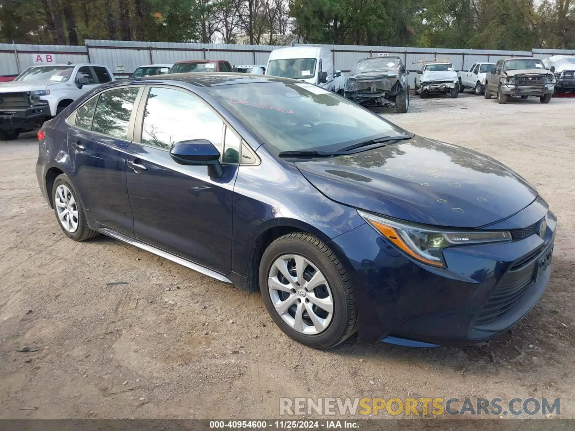 1 fotografías del automóvil dañado 5YFB4MDE7PP027531 TOYOTA COROLLA 2023