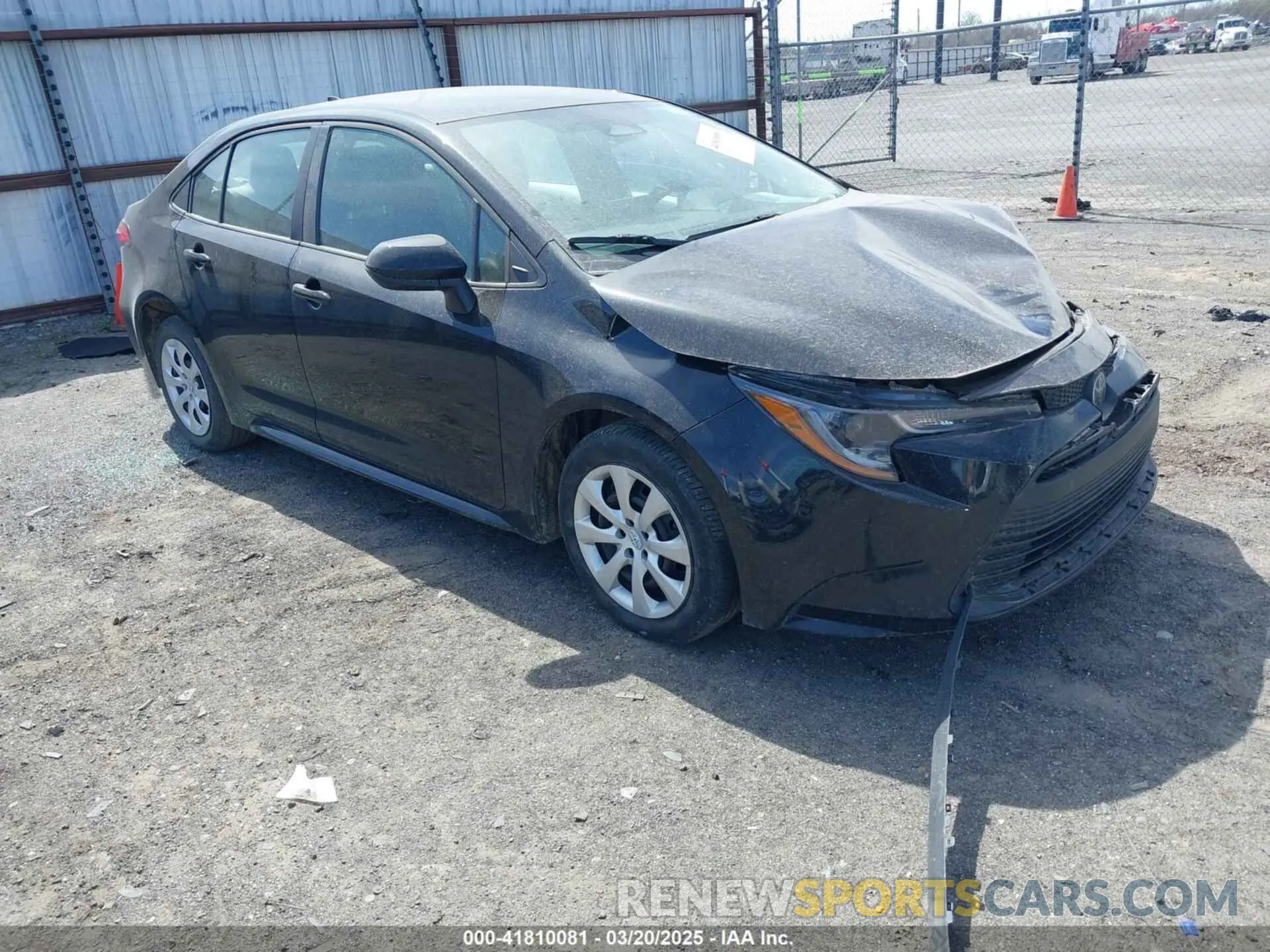 1 fotografías del automóvil dañado 5YFB4MDE7PP028548 TOYOTA COROLLA 2023