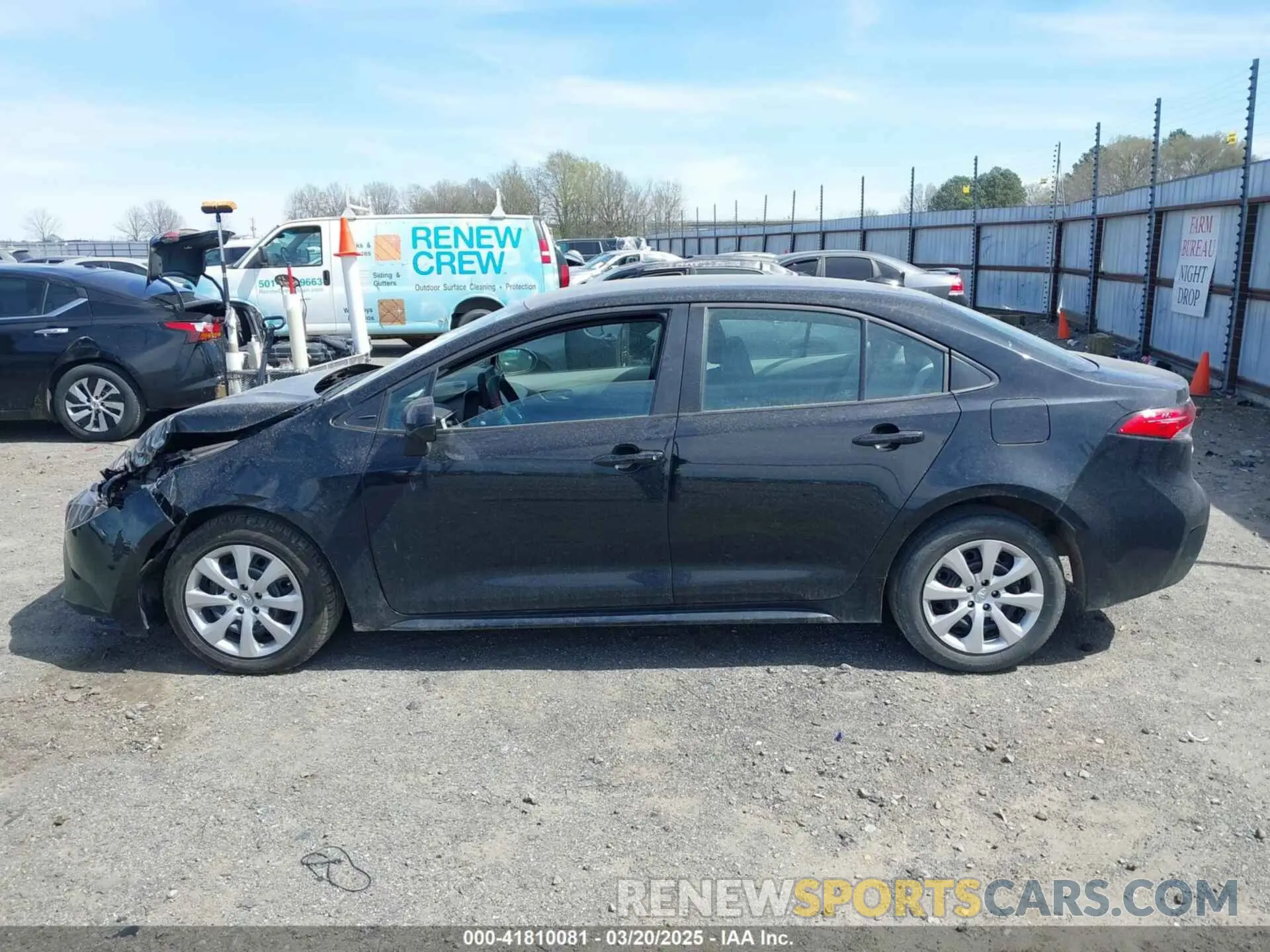 14 fotografías del automóvil dañado 5YFB4MDE7PP028548 TOYOTA COROLLA 2023