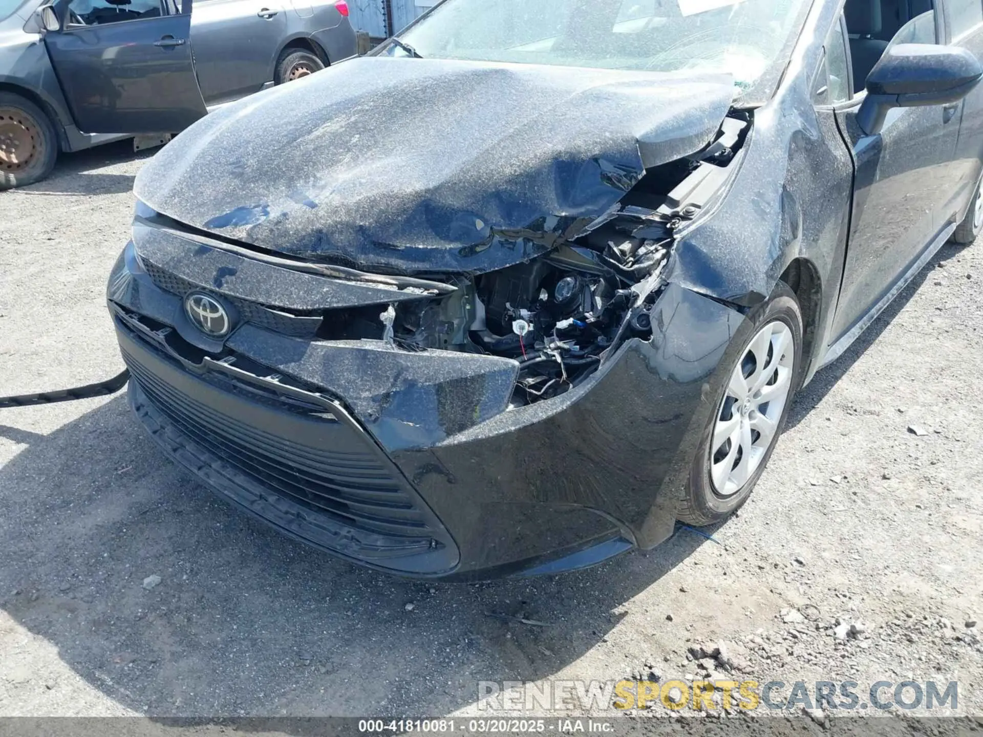 6 fotografías del automóvil dañado 5YFB4MDE7PP028548 TOYOTA COROLLA 2023