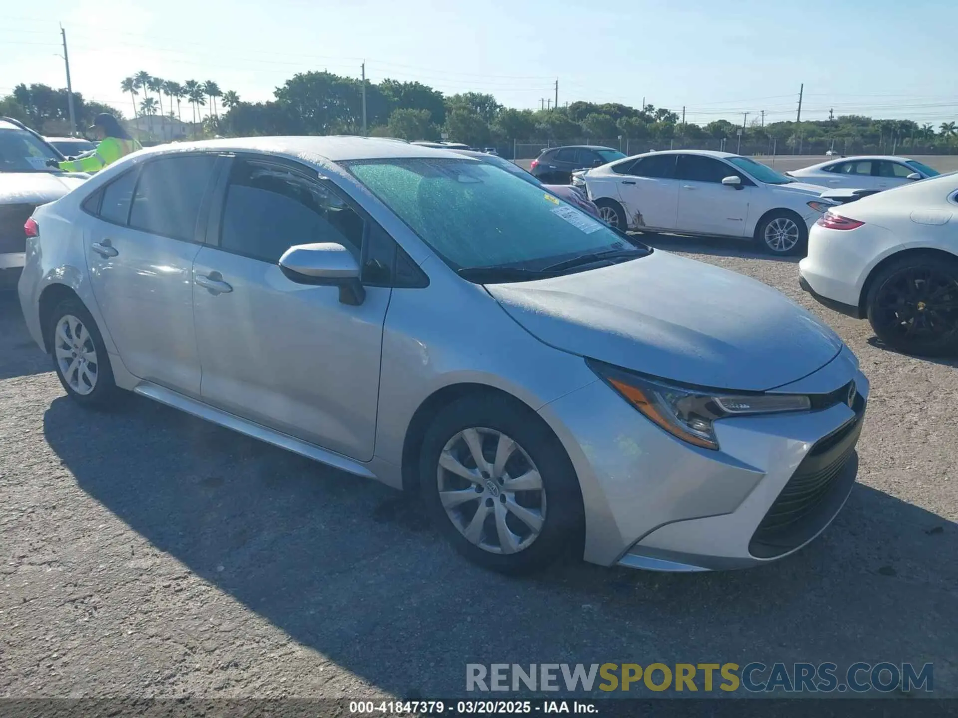 1 fotografías del automóvil dañado 5YFB4MDE7PP033328 TOYOTA COROLLA 2023