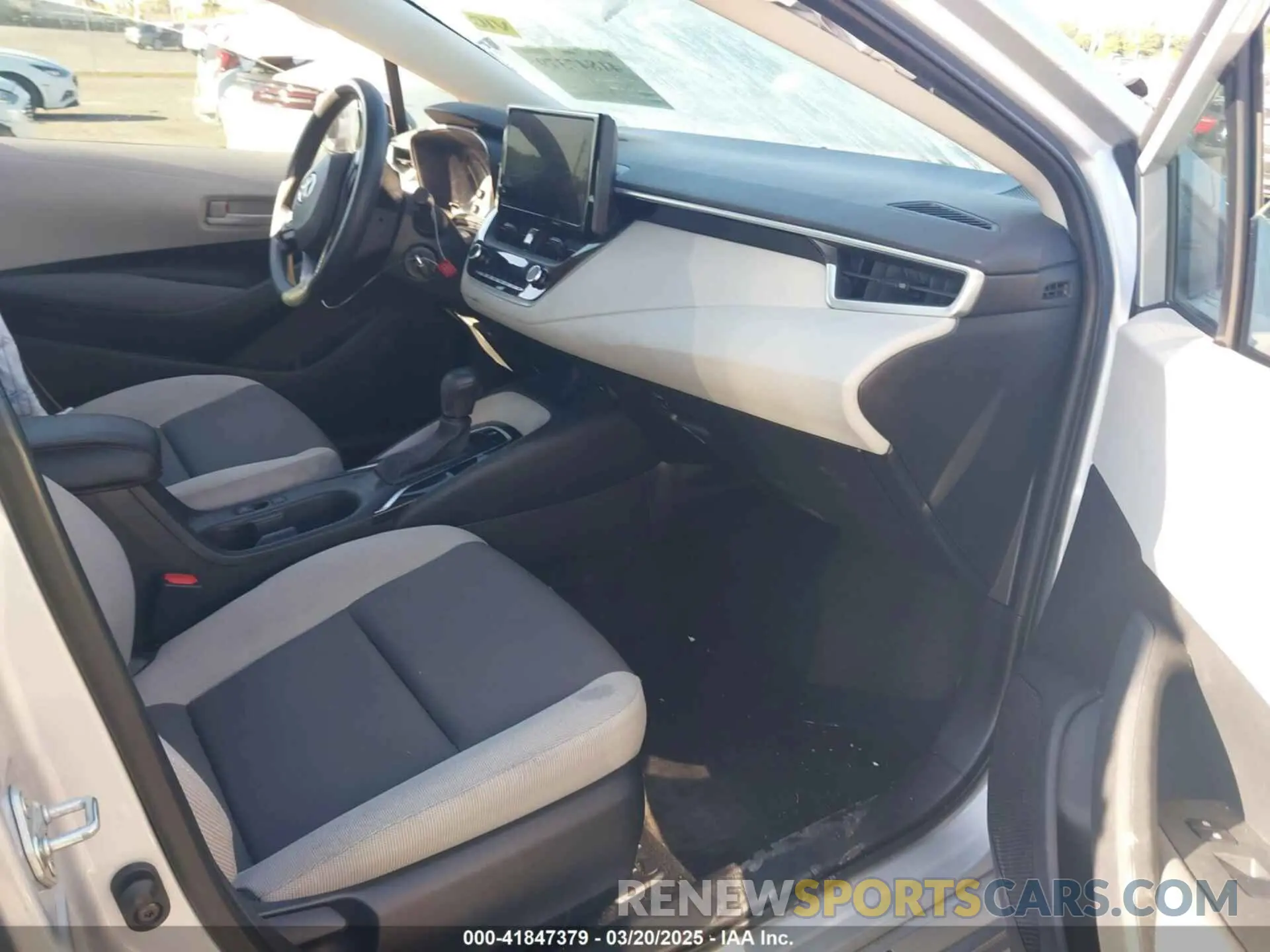 5 fotografías del automóvil dañado 5YFB4MDE7PP033328 TOYOTA COROLLA 2023